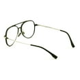 thumbnail image 4 of Men Large Aluminum Optical Frame Wide Fitment Reading Glasses with Titanium Temple TearDrop 147MM Ti05 +1.75, 4 of 5