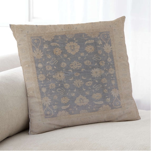 Ahgly Company Indoor Square Mid-Century Modern Throw Pillow, 18 inch by 18 inch