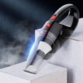 thumbnail image 4 of Aspiradora de mano, aspiradora de coche inalámbrica, succión fuerte, aspiradora de mano portátil inalámbrica con luz LED para el hogar, coche, escaleras, limpieza del pelo de mascotas, 4 of 5