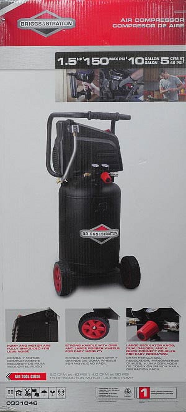 Briggs and stratton 10 cheap gallon air compressor