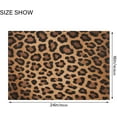 thumbnail image 3 of Dreamtimes Bathroom Rug Set 2 Pieces Leopard Print Soft and Absorbent Bathroom Floor Mat Non Slip Commode Contour Rug Plush Bath Mat Set, Machine Washable and Easier to Dry, 3 of 7