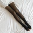 thumbnail image 1 of Mallas de forro polar para mujer, pantimedias ajustadas translúcidas, elásticas, cálidas, térmicas, Sexy, Invierno, 1 of 5