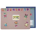 thumbnail image 1 of Aarco Products RV2436831 Radius Edge Mocha Vinyl Wrapped Display Board- 24 x 36 in., 1 of 1