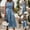 Blue Dress, variant on Women's Dress Bandage High Waist Denim Jacket Jean Long Dresses Comfy Casual Dressy Loose Plus Size Lapel Sleeveless Solid Color For Mujer Elegante Blue XL