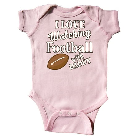 

Inktastic Football With Daddy Sports Gift Gift Baby Boy or Baby Girl Bodysuit