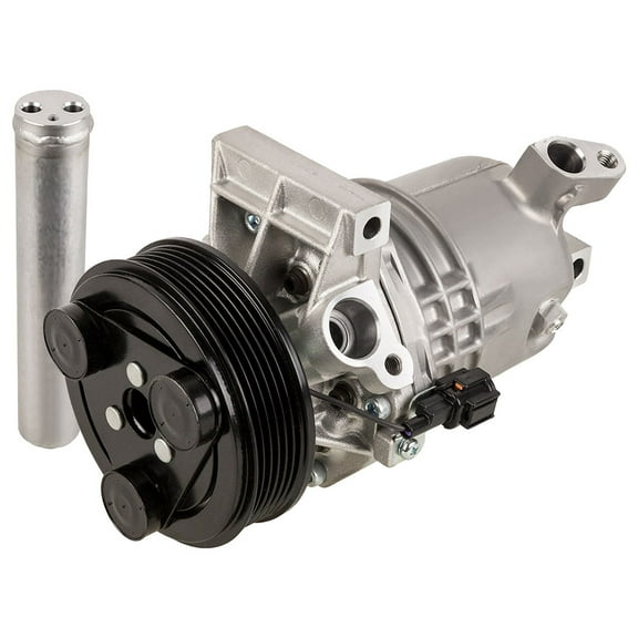 For Nissan Versa 2009 2010 2011 2012 OEM AC Compressor w/ A/C Drier - BuyAutoParts