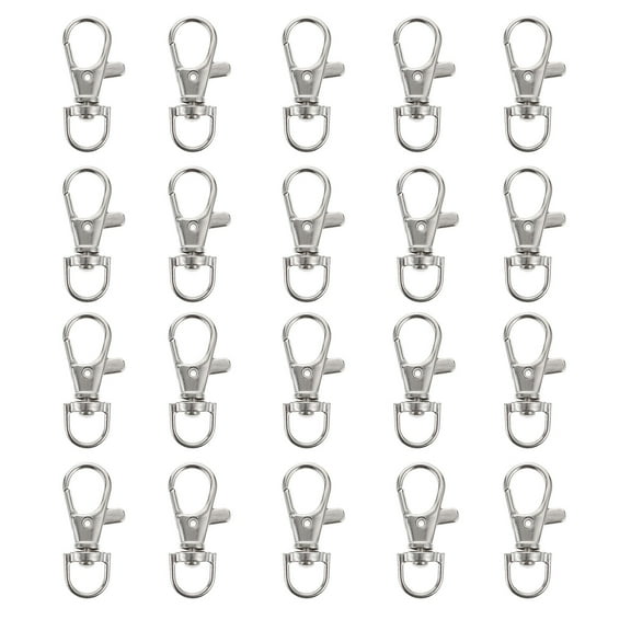 STRANDCHIC 20pcs Parrot Cage Lock Stainless Steel Safety Buckle for Farm Use