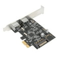 thumbnail image 3 of Tarjeta de expansión PCIE de doble puerto PS2, interfaz de alimentación SATA, Plug and Play, tarjeta de expansión de puerto de ratón y teclado PS2, 3 of 14