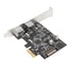 thumbnail image 3 of Tarjeta adaptadora P, PCIE de doble puerto PS2 P Tarjeta de expansión de dispositivo P Teclado Puerto de mouse Tarjeta de expansión Tecnología avanzada, 3 of 8