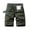 Camouflage Green-O9, variant on Homeyce Cargo Shorts for Men Elastic Waistband Drawstring Short Summer Work Casual Relaxed Fit Fishing Big and Tall Cargo Short Multi Pockets Twill Quick Dry Bermuda Short,Brown XL