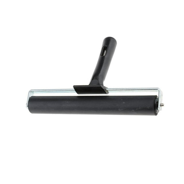 Wweixi Rubber Blocks Printing Brayer Roller Brush Crafts Art for Tool 20cm 1Set