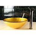 thumbnail image 3 of Kingston Brass NS8410DKL Water Onyx single handle vessel sink faucet with anti-slide handle sleeve less pop up & plate,, 3 of 5