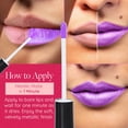 thumbnail image 3 of Aromi Lilac Metallic Liquid Lipstick | Bright Purple Lip Color for Women, Long-Lasting, Shimmery Finish (Purple Unicorn), 3 of 14