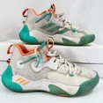thumbnail image 1 of Adi - das Harden Stepback 3J Youth Size 6 Basketball Shoes White Sneakers GW6575, 1 of 6
