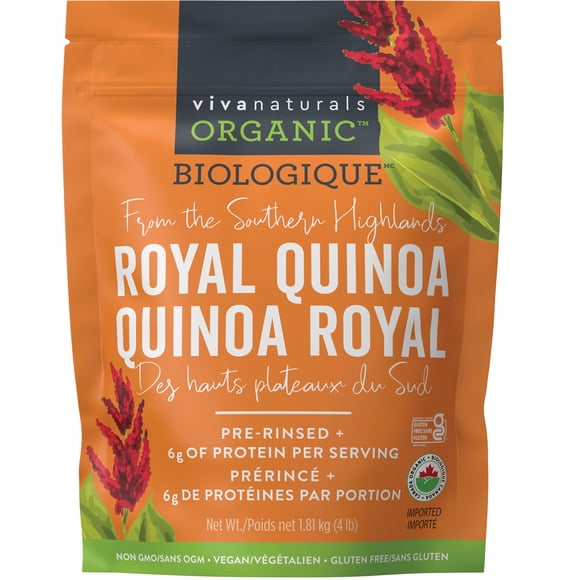 Viva Naturals Organic Royal Quinoa, 4 lb (1.81 kg)