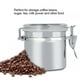 thumbnail image 2 of Contenedor de té, bote de café de acero inoxidable, contenedor de azúcar, tarro de café, calidad superior, 2 of 8