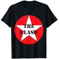 thumbnail image 1 of The Clash - Circle Star T-Shirt - Black - 3XL, 1 of 4