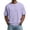 Purple, variant on Jerdar Men's Casual Waffle T Shirts Summer Crewneck Short Sleeve Tops Basic Vintage Knit Tee