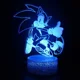 thumbnail image 3 of Lámpara de noche LED con diseño de dibujos animados de Sonics en 3D, lámpara de ilusión de anime, 16 colores, lámparas de mesa decorativas, regalos creativos de cumpleaños y Navidad, 3 of 5