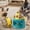 Yellow, variant on Interactive Dog Puzzle Feeder Toy, 2-in-1 Adjustable Treat Dispensing Ball with Suction Cup Base, Slow Feeder for Fast Eaters, Food Release Control for All Size Dogs
