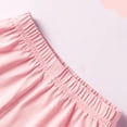 thumbnail image 3 of Jalioing Toddler Kids Basic Cotton Shorts Breathable Summer Shorts Casual Loose Solid Color Cute Shorts, 3 of 5