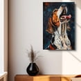 thumbnail image 4 of Treeing Walker Coonhound Scream Funny Dog Poster Unframe, Treeing Walker Coonhound Dog Canvas Frame Ready to Hang - Wallpaper - Birthday Gifts For Best Friend, 4 of 6