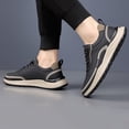 thumbnail image 4 of EaseDay Men's Walking Shoes Casual Sneakers Lightweight Breathable Lace Up Shoes for Men Comfortable Everyday Running Travel Beach and Outdoor Wear, 4 of 6