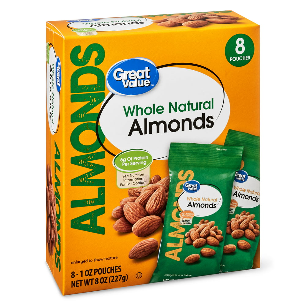 packaged almonds