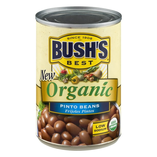 BUSHS BEST Organic Pinto Beans 15.0 OZ