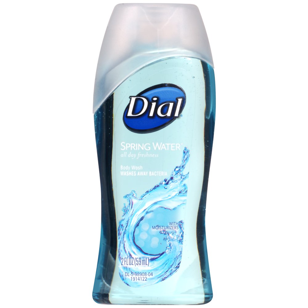 Dial Body Wash, Spring Water, 2 Ounce