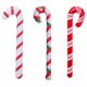 thumbnail image 2 of Christmas Decoration Giant PVC Candy Canes Christmas 2025 Home Decorations Xmas Tree Supplies Indoor Inflatable Candy Canes 1PCs, 2 of 4