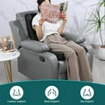 thumbnail image 5 of Recliner Cushions for Long Sitting, Egg Crate Foam Recliner Cushion for Elderly Reduces Muscle Fatigue and Provides Air Flow, Extra Large Non-Slip Seat Cushion with Back Support(20*20*4in), 5 of 14