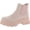 Ballet Pink, variant on Circus by Sam Edelman Womens Darielle Lug Sole Platform Ankle Boots