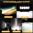 thumbnail image 4 of Luces de Conducción Offroad Auxbeam 5 pulgadas 68W Barra de Luz LED 6800LM, 4 of 9
