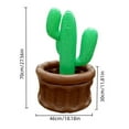 thumbnail image 5 of Shoreew Inflatable Ice Bucket Palm Tree Cactus Cooler Holder Beach Party Ice Bucket Reusable Drink Chiller for Outdoor Picnics Camping, 5 of 7