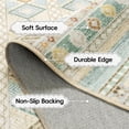 thumbnail image 5 of Jamfeel Washable Area Rugs Non-slip Printed Boho Area Rug for Living Room Soft Low Pile Carpet Home Decor 5'x8' Yellow and Green, 5 of 8