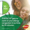 thumbnail image 4 of Zyrtec-D 12 Hour Allergy Relief & Nasal Decongestant Tablets, 12 Ct, 4 of 12