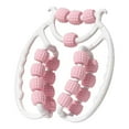 thumbnail image 2 of Clearance!Leg Rollers for Muscles, Massage Roller Relax Roller 20 Wheels, Cellulite Roller Muscle Relaxer Circular Legs Clamps Leg Massage for Tennis Elbow Legs,Pink, 2 of 9