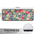 thumbnail image 5 of Kitchen Rugs Sets Of 2,Pioneer Flower Floral Print Pattern Anti Fatigue Kitchen Mat Rugs Non Slip Washable,Decorative Kitchen Floor Mats for Kitchen,Sink,Laundry,17"x47"+17"x47", 5 of 5