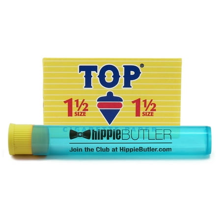 Top 1 1/2 Rolling Papers (24 Packs/Box) with Hippie Butler Kewl (Best Rolling Papers For Weed Uk)