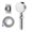 Silver-II, variant on Utoimkio Multifunctional Shower Head Handheld High Pressure Shower Head,5 Spray Modes/Settings Detachable Shower Head Bathroom Accessories Household Essentials for Bathroom