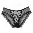 thumbnail image 4 of Yangnuo Sexy Seamless Underwear Cheeky Soft Panties for Women Underwear French Thin Perspective Mesh Lace Underwear Cropping Hip Lifting Low Waist Underwear, 4 of 4
