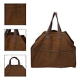 thumbnail image 4 of Sac de Transport en Toile avec Poignées pour Cheminée de Camping Grande Capacité Sac de Rangement en Bois Durable Portable pour Transport de Bois de Chauffage Extérieur, 4 of 5