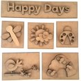 Foundations Decor Shadow Box KitHappy Days