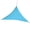 Sky Blue, variant on Joernso 3/4/6m Outdoor Triangle Sun Shelter Sunshade Canopy Garden Patio Camping Awning