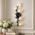 thumbnail image 3 of Flores Integrated LED Matte Black Wall Sconce, 3 of 5