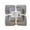 BTS-GY, variant on Xuniizn Bath Towel and Wash Cloths Set: 1* Bath Towel +1* Hand Towel, 100%Polyester, Highly Absorbent & Fade Resistant