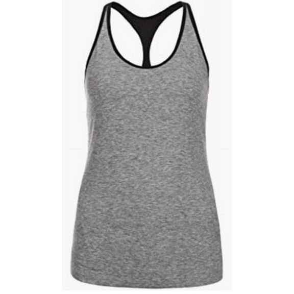 Nike Women's Get Fit Lux Training Racerback Tank Top, Gray, Large