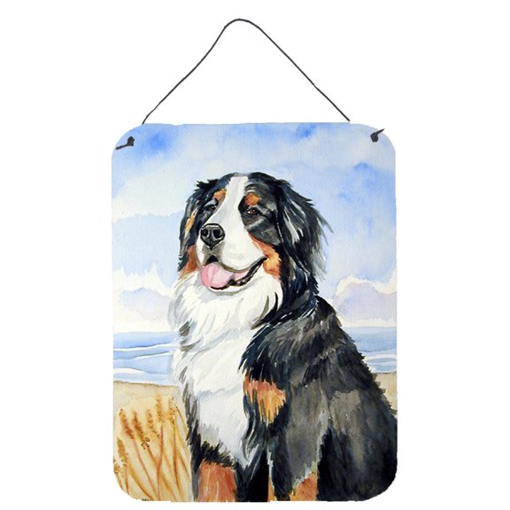 Carolines Treasures 7012DS1216 Mommas Love Bernese Mountain Dog Wall or Door Hanging Prints 12x16 multicolor