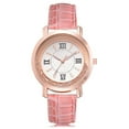 thumbnail image 3 of Ausyst Watch for Women Fashion Luxury Leisure Set Leather Stainless Steel Quartz Watch, 3 of 3